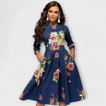 Yanira | Vestido elegante a la rodilla