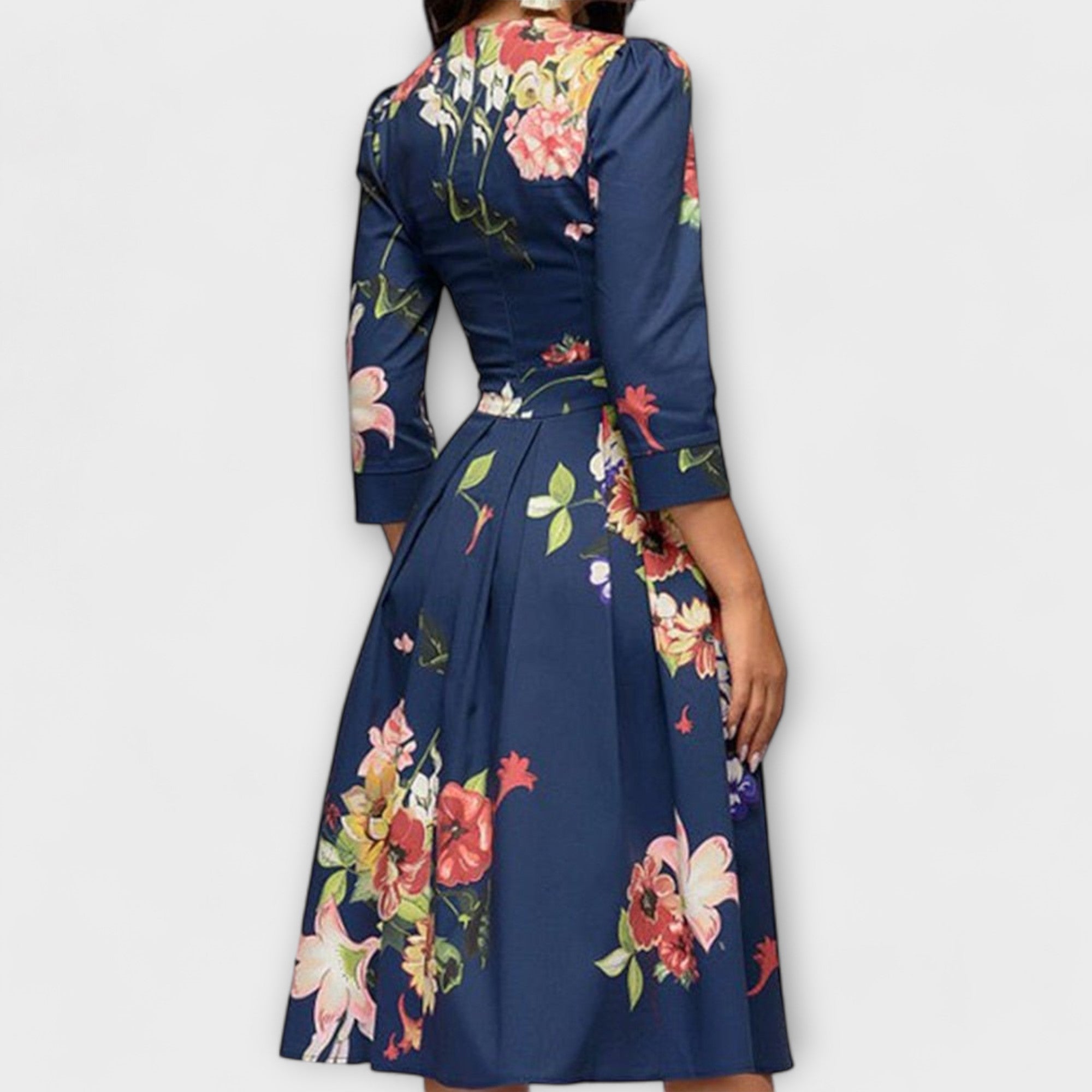 Yanira | Vestido elegante a la rodilla