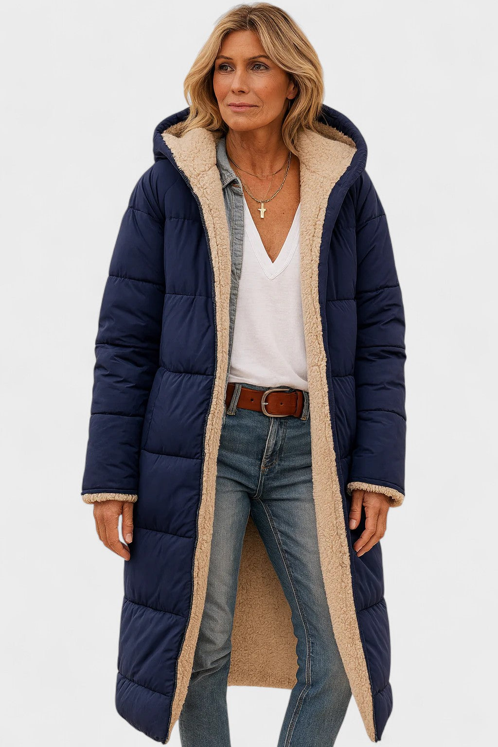 Yolanda | Chaqueta reversible premium
