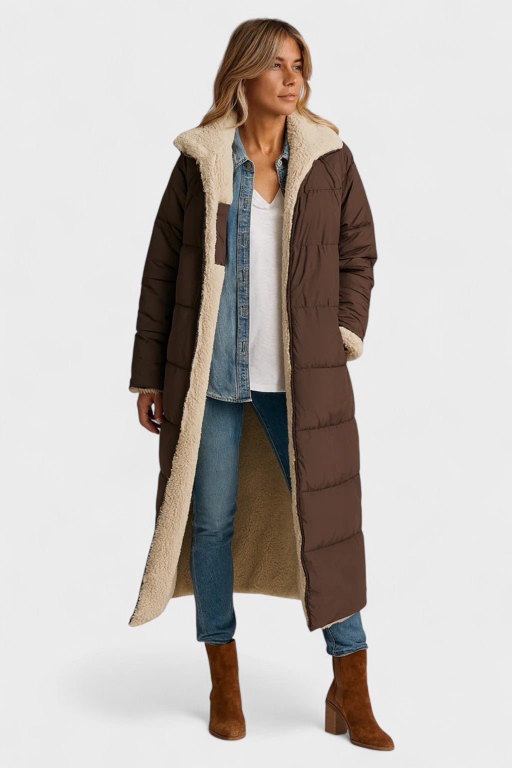 Yolanda | Chaqueta reversible premium