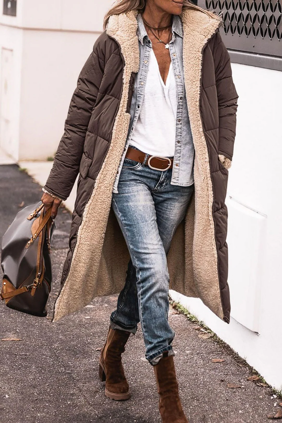 Yolanda | Chaqueta reversible premium