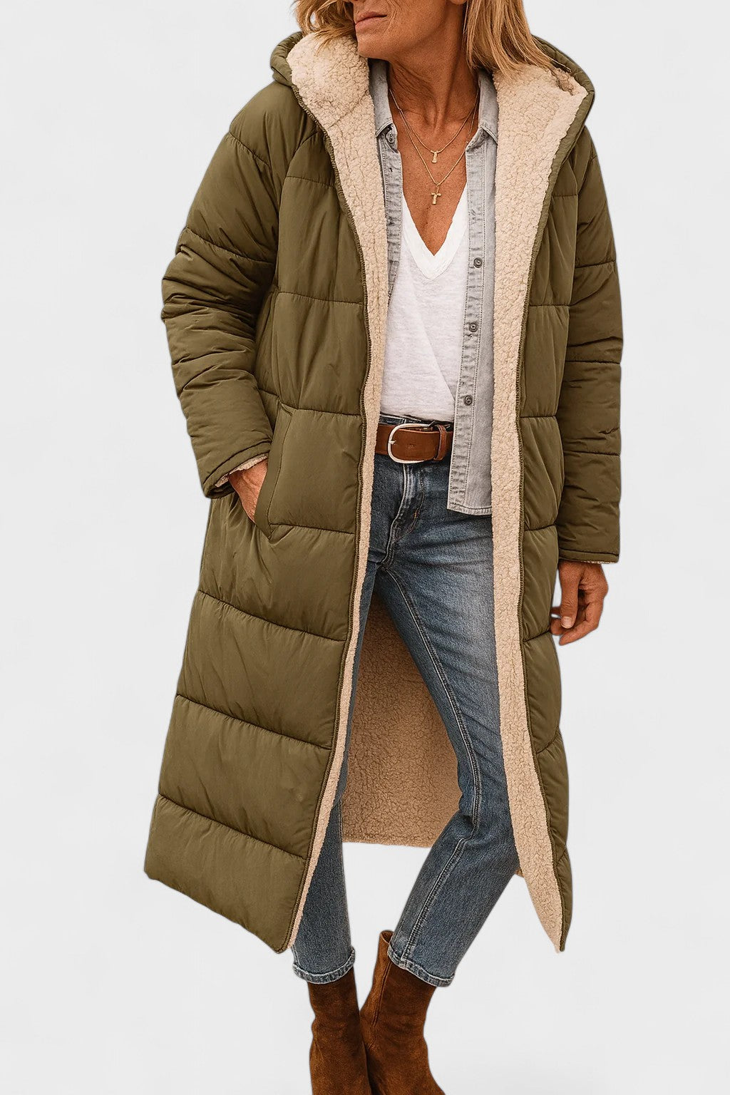 Yolanda | Chaqueta reversible premium