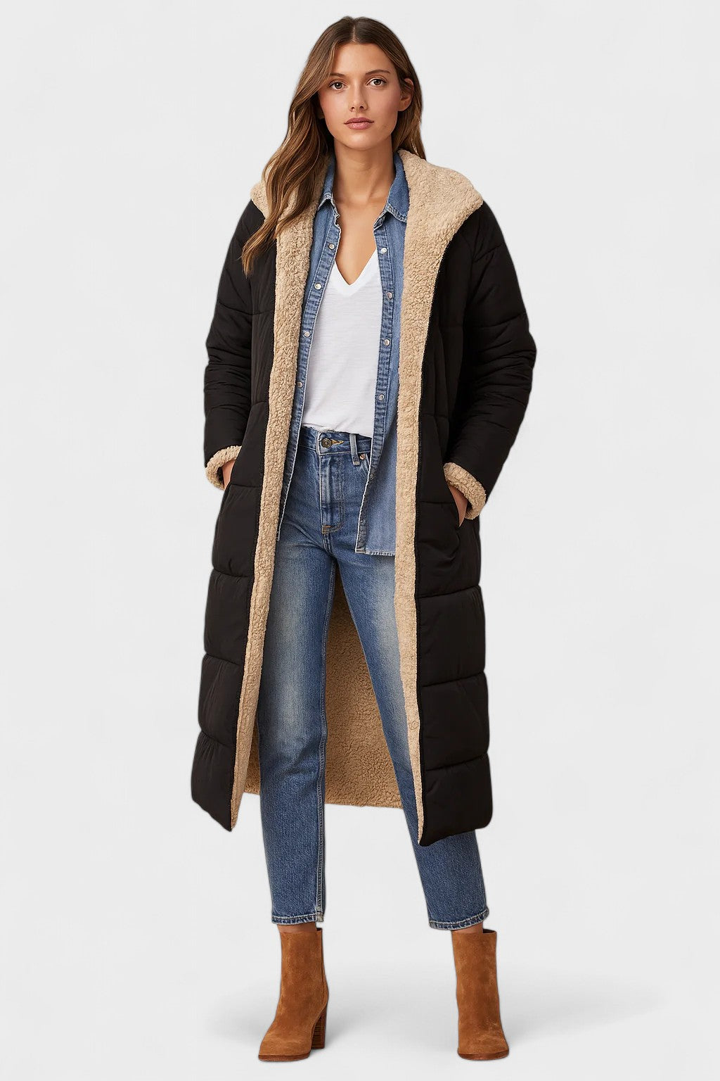 Yolanda | Chaqueta reversible premium