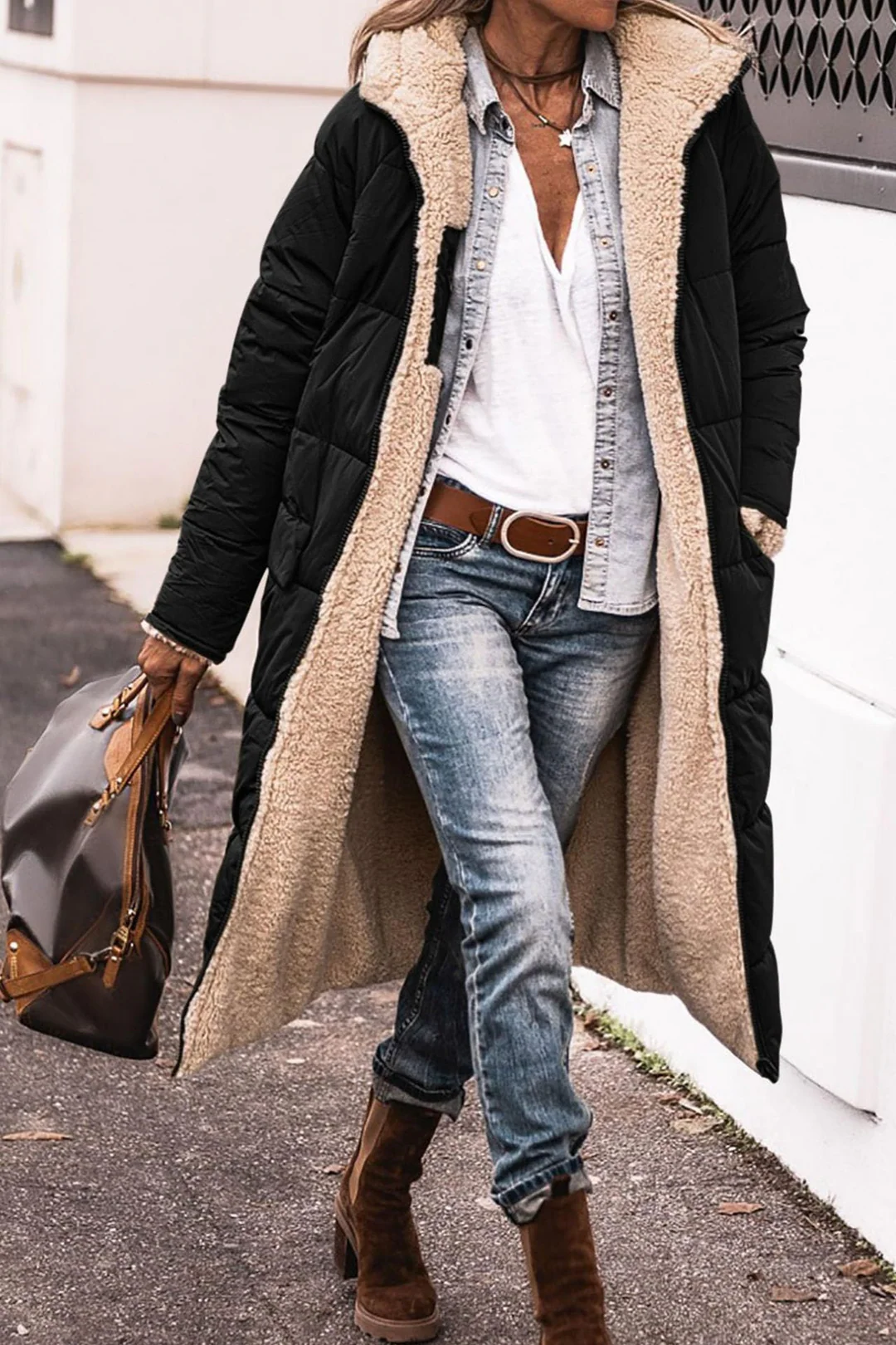 Yolanda | Chaqueta reversible premium