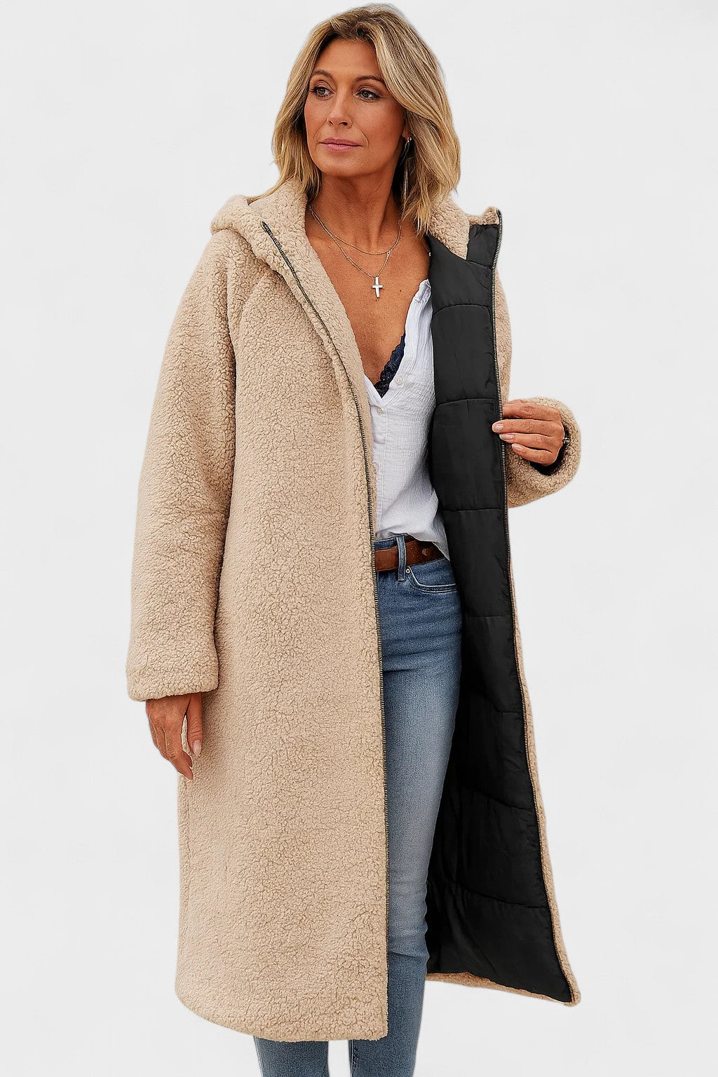 Yolanda | Chaqueta reversible premium