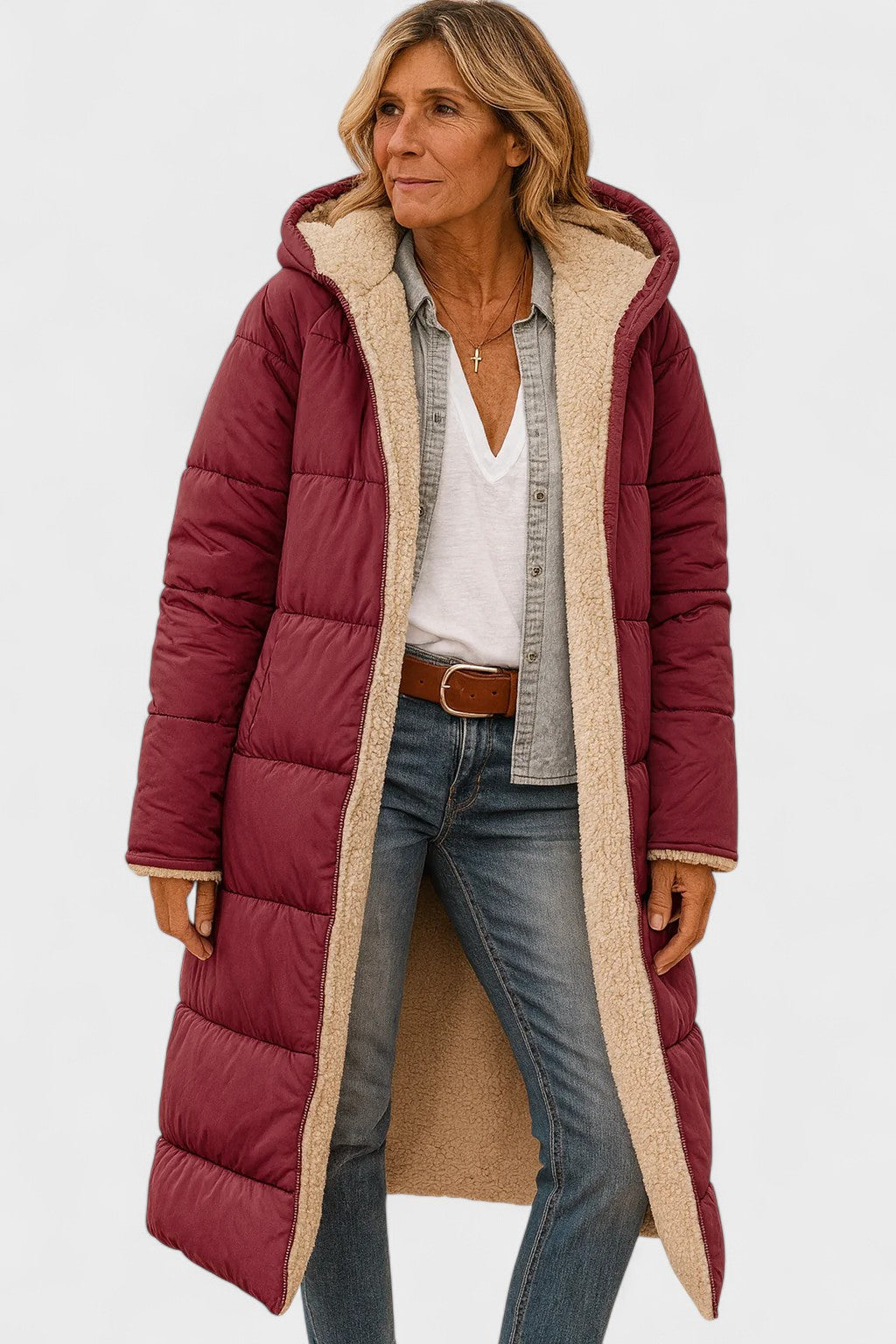 Yolanda | Chaqueta reversible premium