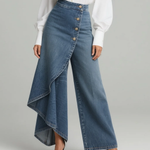 Yolanda | Pantalón vaquero cruzado