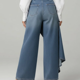 Yolanda | Pantalón vaquero cruzado
